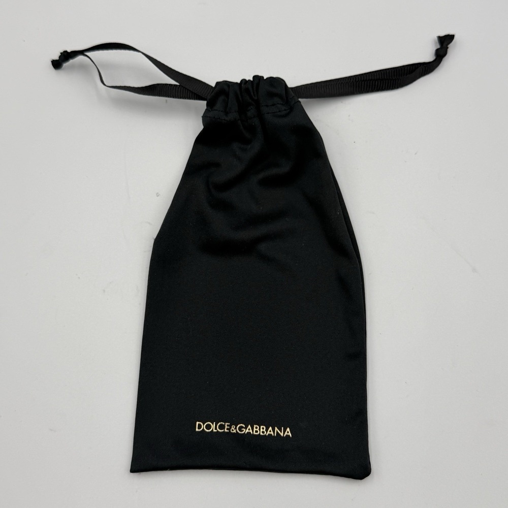 Authentic Dolce & Gabbana Microfiber‎ Drawstring eyewear pouch